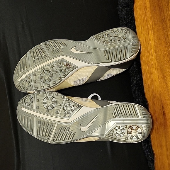 Nike Hyperfuse Lunarlon Golf Shoes  size 8.5 EUC - Picture 6 of 8